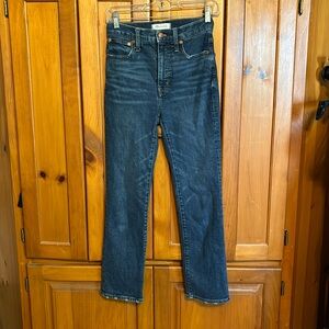 Madewell jeans * slim Demi-boot * sz 24
